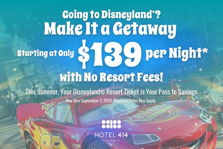 Hotel 414 Anaheim Summer Offer